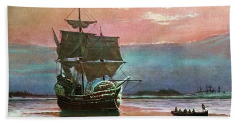 Mayflower Ship Painting at PaintingValley.com | Explore collection of Mayflower Ship Painting