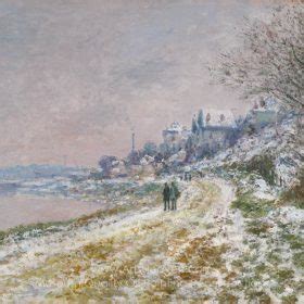 Claude Monet Snowy Landscape at Sunset Painting Reproductions, Save 50-75%, Free Shipping ...