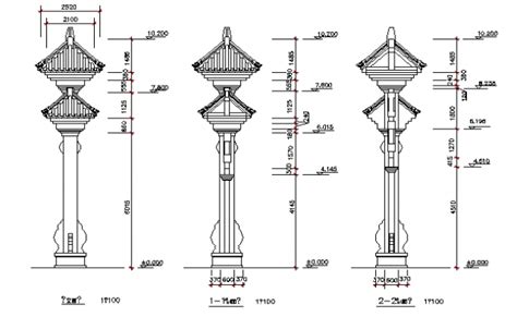 Ancient architecture pillar structure detail