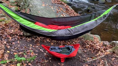 Hammock Setup with Quilts: Kammok Roo/Firebelly/Sling, Hammock Gear Underquilt, Dutchware ...