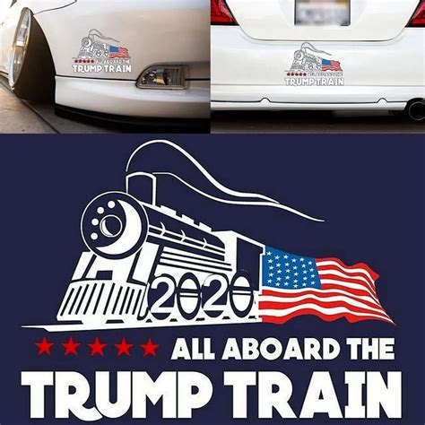 10pcs/set 2020 Trump Car Decal Keep America Great Elect President ...