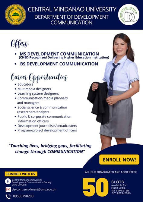 LOOK: Department of Development Communication Program – Central ...