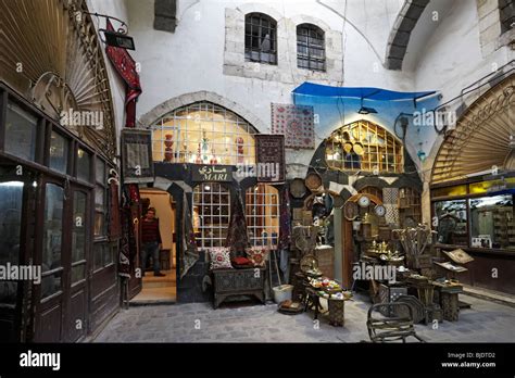 Damascus Syria old city, side souk Stock Photo - Alamy