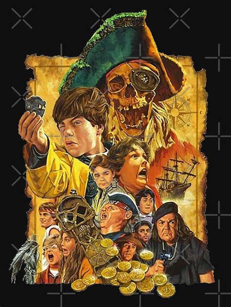 RARE!! The Goonies Artwork Poster Essential T-Shirt by PopCultureWow in 2021 | Goonies movie ...