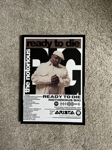 Biggie Smalls Album Cover Poster - Etsy Australia