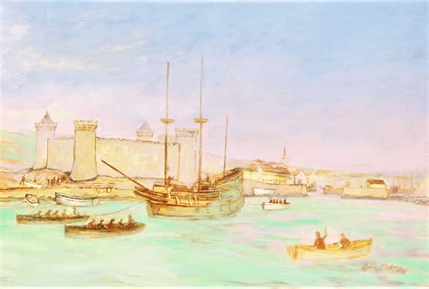 Mayflower400, Plymouth. - Gordon Frickers Marine Art