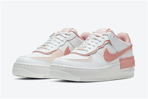 Nike Air Force 1 Shadow White Pink CJ1641-101 Release Date - SBD