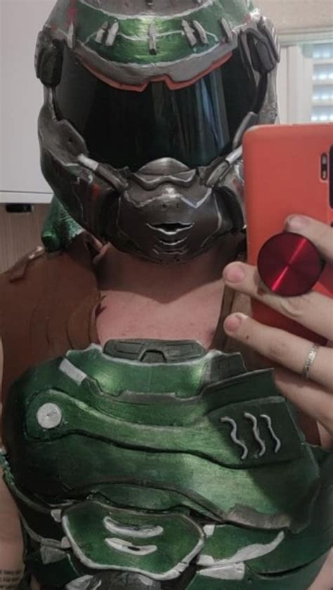 [SELF] RIP AND TEAR, my WIP Doom Slayer cosplay (IG: @leontavarescos ...