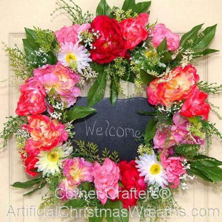 PEONY WREATH | ArtificialChristmasWreaths.com | ACWreaths | SPRING ...