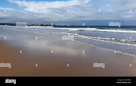 Fraserburgh beach in winter Stock Photo - Alamy