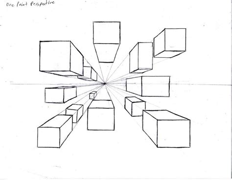 Teaching resources | One point perspective, Perspective drawing lessons, Drawing lessons