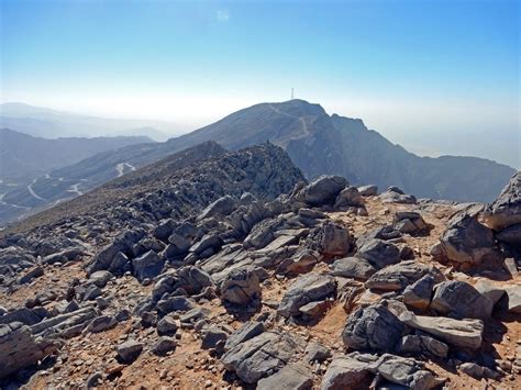 the viewing deck: Family Trekking in Jebel Jais, UAE's Highest Mountain