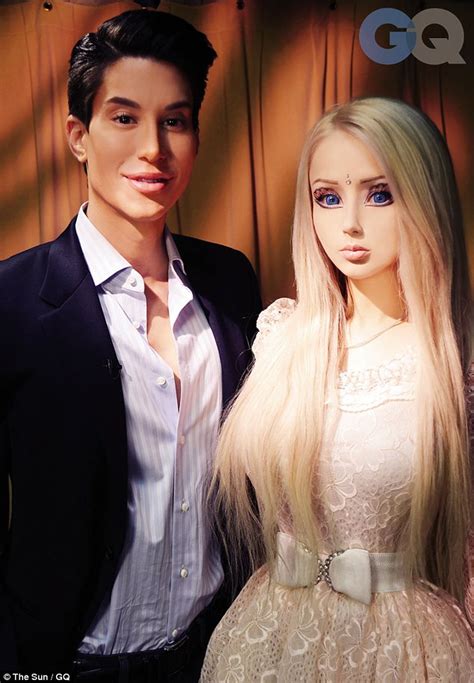 'Human Barbie' claims interracial couples behind rise in plastic surgery | Daily Mail Online