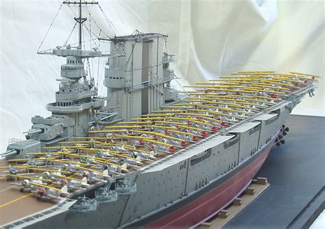 USS Saratoga CV-3 1936 - Model Ship World™