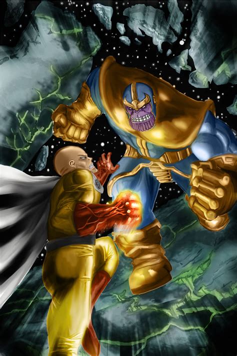 Saitama Vs Thanos by CamposBane on DeviantArt