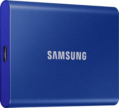 Samsung T7 2TB External USB 3.2 Gen 2 Portable Solid State Drive with Hardware Encryption Indigo ...