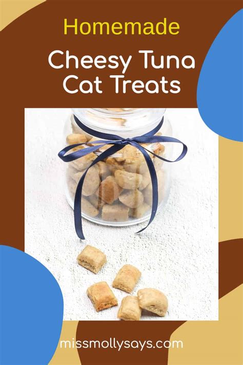 Homemade Cheesy Tuna Cat Treats your Cat will Meow For!