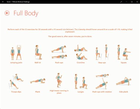 Seven - 7 Minute Workout Challenge 1.3.4 - Download, Review, Screenshots