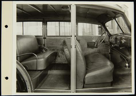 Ford V-8 Deluxe Station Wagon, Interior, October 1938 - The Henry Ford