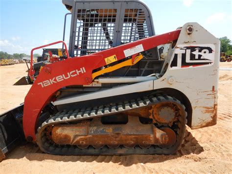 2016 TAKEUCHI TL12 Skid Steer Loader - Crawler - J.M. Wood Auction ...