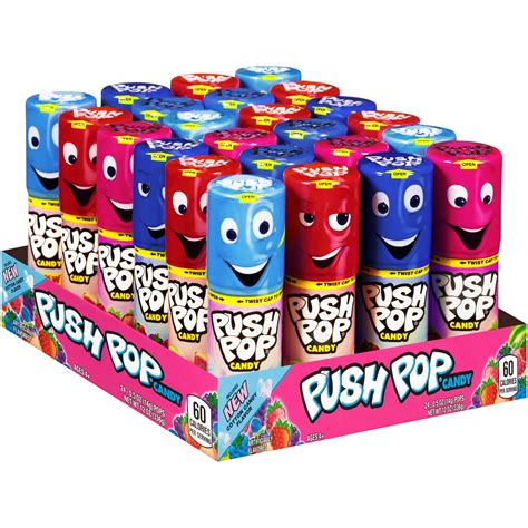 Push Pop Candy, 0.5 OZ - Walmart.com - Walmart.com