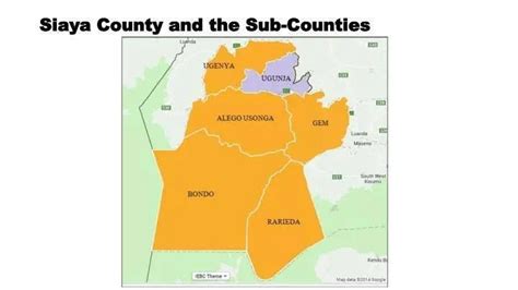 List of Sub Counties in Siaya County | Bizhack Kenya