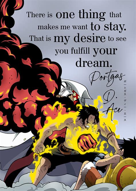 Best Anime Quotes One Piece Ace Death Monkey D Luffy Portgas D Ace ...