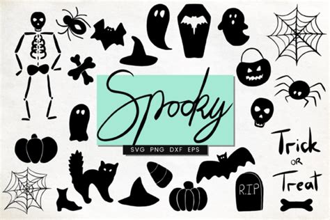 Spooky Halloween SVG Bundle Graphic by Christine Fleury · Creative Fabrica