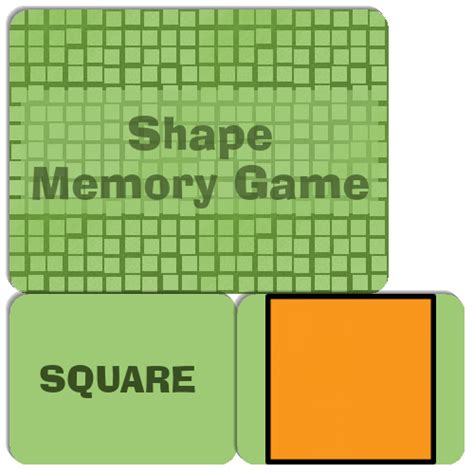 Shape Memory Game - Match The Memory