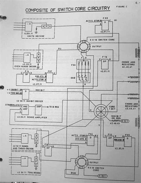 The yellow line shows one of the inhibit drive circuits. The inhibit ...