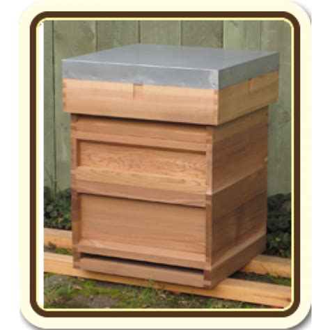 Cedar Hive - National Size - FLAT PACK - 1st QUALITY from Caddon Hives ...