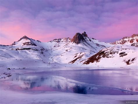 Icy Ice Lakes Sunrise | San Juan Mountains, Colorado | Mountain Photography by Jack Brauer