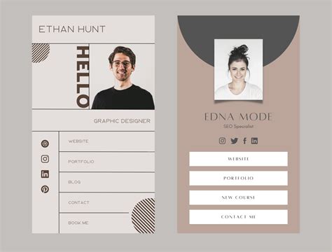 Bio Page - Template by Lisa Lenkens on Dribbble
