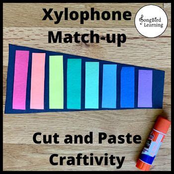 Xylophone Craft | Musical Instrument | Letter X Craft | Alphabet Craft