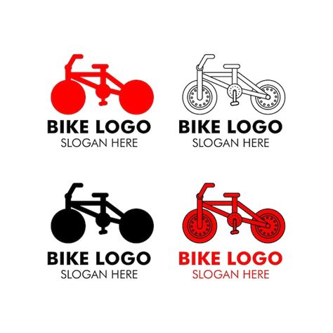 Premium Vector | Bike shop logo vector in flat design illustration