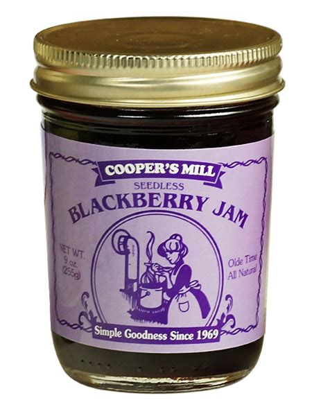 Seedless Blackberry Jam 12/9oz