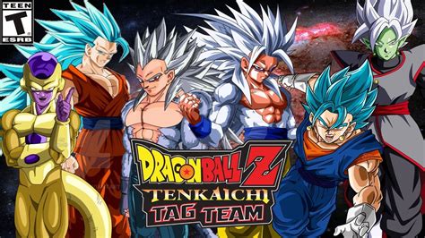 DRAGON BALL Z - TENKAICHI TAG TEAM (modded) | All Characters and Transformations (PPSSPP - HD ...