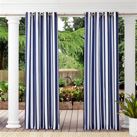 Better Homes & Gardens Cabana Stripe Outdoor Curtain - Walmart.com