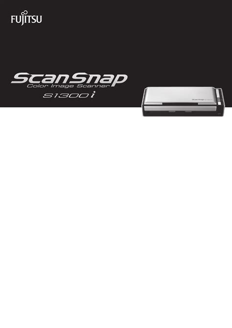 User manual Fujitsu ScanSnap S1300i Deluxe (English - 490 pages)