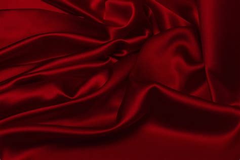 Premium Photo | Red silk fabric texture