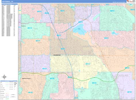 Maps of Centennial Colorado - marketmaps.com