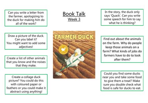 Farmer Duck Book Talk | Teaching Resources