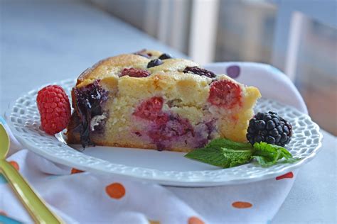 Berry Ricotta Cheesecake is a crustless homemade cheesecake recipe ...