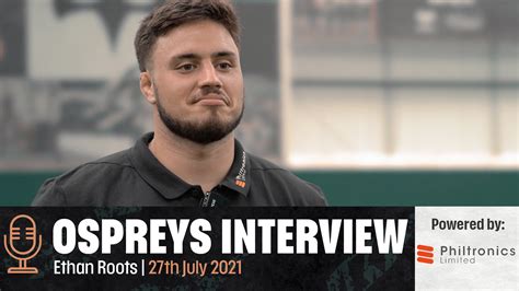 "I THINK THE CLUB IS HEADING IN A GOOD DIRECTION!" | Ethan Roots Interview | Ospreys