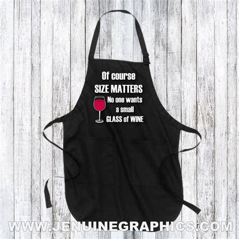 Funny apron - saying on apron - gift for baker - apron for women - gift for mom - wine lover ...