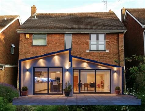 Image result for flat roof extension with parapet | Flat roof extension, Roof extension ...