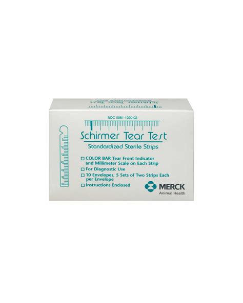 SCHIRMER TEAR Test Strips | Merck Animal Health USA