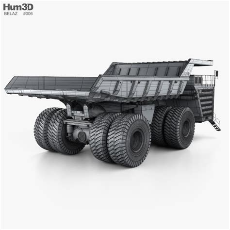 BelAZ 75710 Dump Truck 2013 3D model - Vehicles on Hum3D