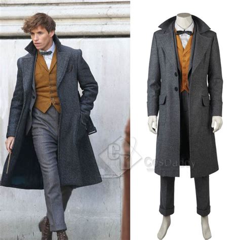 Fantastic Beasts The Crimes of Grindelwald Newt Scamander Cosplay ...