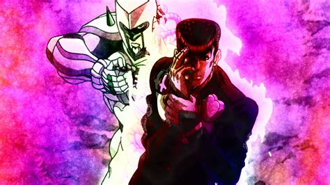 Download Josuke Summons Crazy Diamond Wallpaper | Wallpapers.com